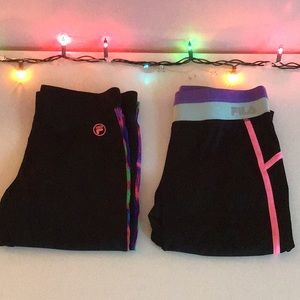 2 fila workout 3/4 pants